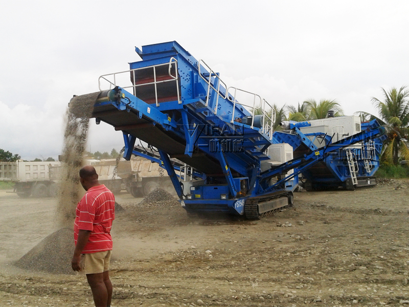 Moile crushing plant sent to Solomon